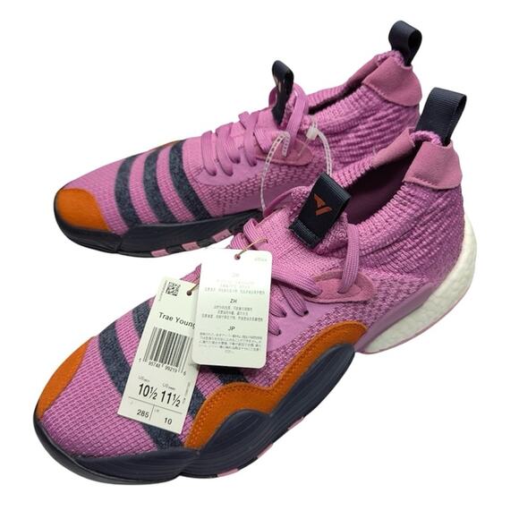 Adidas Shoes Mens Lilac Trae Young 2.0 Basketball Stratosphere HO6483 NWT main image 5